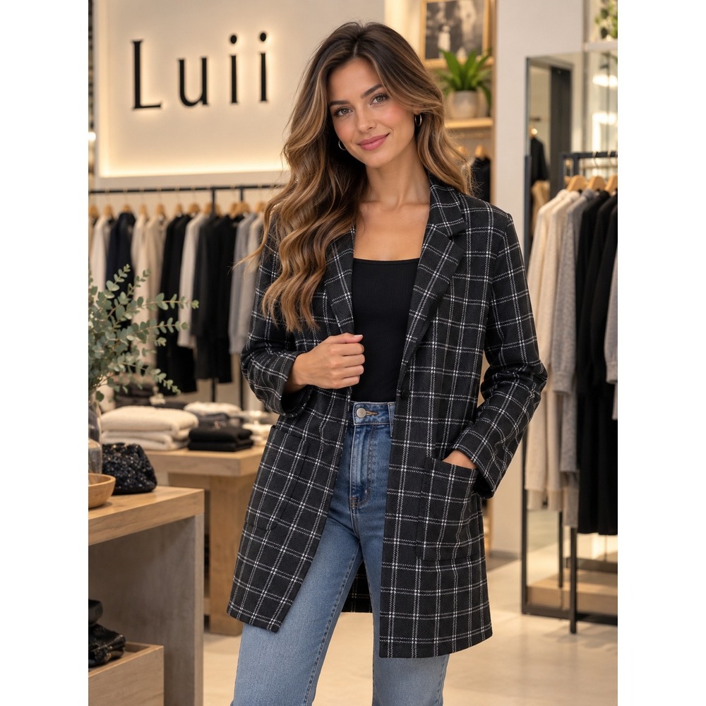 Luii ladies long dress jacket S